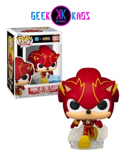 FUNKO POP - DC X SONIC THE HEDGEHOG - SONIC AS THE FLASH 593 (SE)