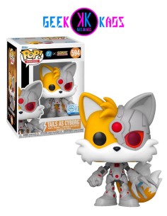 FUNKO POP - DC X SONIC THE HEDGEHOG - TAILS AS CYBORG 594 (SE)