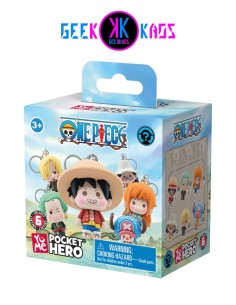 KEYCHAIN - ONE PIECE - POCKET HERO SERIES 2 MYSTERY (1 UND) - YUME TOYS
