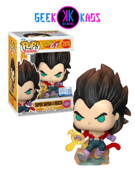 FUNKO POP! - DRAGON BALL GT - SUPER SAIYAN 4 VEGETA 2078 (SE) (FLOCKED)