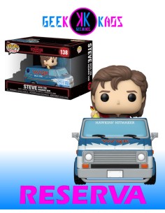 FUNKO POP! RIDES - STRANGER THINGS - STEVE WITH THE SQUAWK VAN 138 (SE)