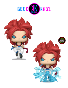 FUNKO POP! - DRAGON BALL GT - SUPER SAIYAN 4 GOGETA 2074 (BUNDLE REGULAR + CHASE)