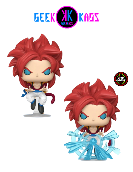 FUNKO POP! - DRAGON BALL GT - SUPER SAIYAN 4 GOGETA 2074 (BUNDLE REGULAR + CHASE)