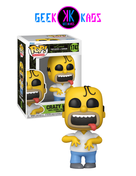 FUNKO POP! - THE SIMPSONS - CRAZY HOMER 1743 FUNKO POP! - THE SIMPSONS - CRAZY HOMER 1743