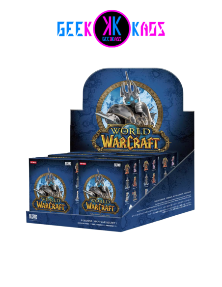 POP MART - WORLD OF WARCRAFT - CLASSIC CHARACTER SERIES  BLIND BOX - 8CM
