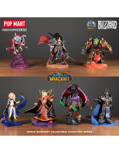POP MART - WORLD OF WARCRAFT - CLASSIC CHARACTER SERIES  BLIND BOX - 8CM