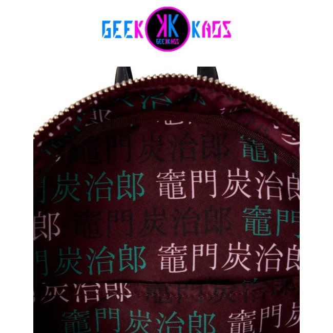 MINI MOCHILA - DEMON SLAYER - TANJIRO KAMADO - LOUNGEFLY