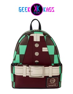 MINI MOCHILA - DEMON SLAYER - TANJIRO KAMADO - LOUNGEFLY