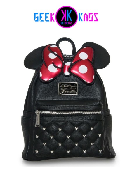MINI MOCHILA - DISNEY - MINNIE BOW - LOUNGEFLY