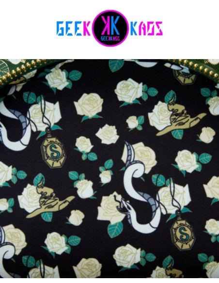 MINI MOCHILA - HARRY POTTER - SLYTHERIN - LOUNGEFLY