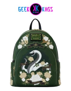 MINI MOCHILA - HARRY POTTER - SLYTHERIN - LOUNGEFLY