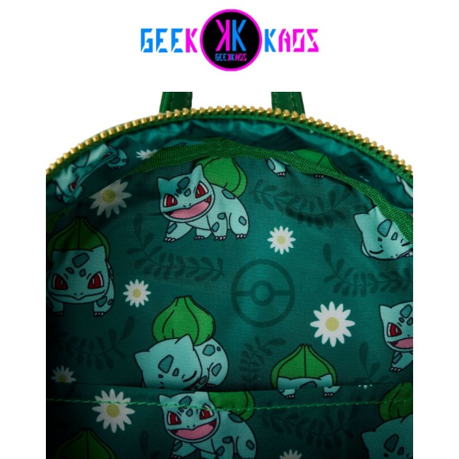 MINI MOCHILA - POKEMON - BULBASAUR - LOUNGEFLY