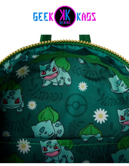 MINI MOCHILA - POKEMON - BULBASAUR - LOUNGEFLY