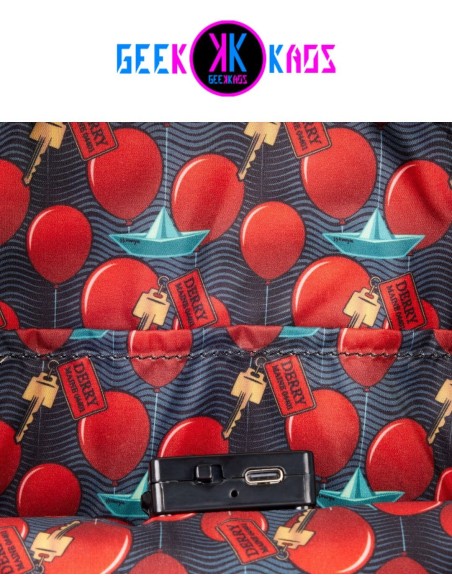 MINI MOCHILA - IT - PENNYWISE - LOUNGEFLY