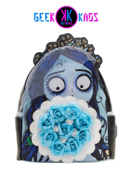 MINI MOCHILA - CORPSE BRIDE - EMILY "BOUQUET" - LOUNGEFLY