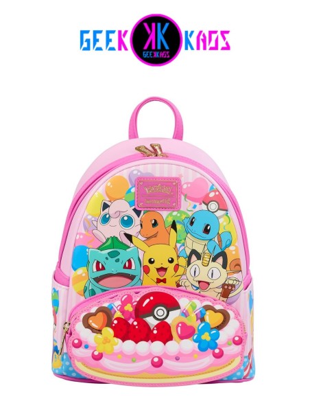 MINI MOCHILA - POKEMON - FRIENDS PARTY - LOUNGEFLY