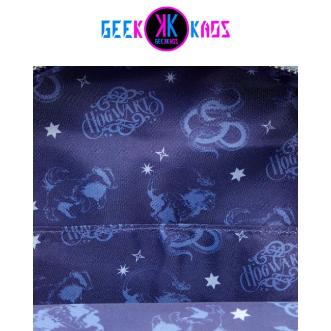 MINI MOCHILA - HARRY POTTER - DENIM - LOUNGEFLY