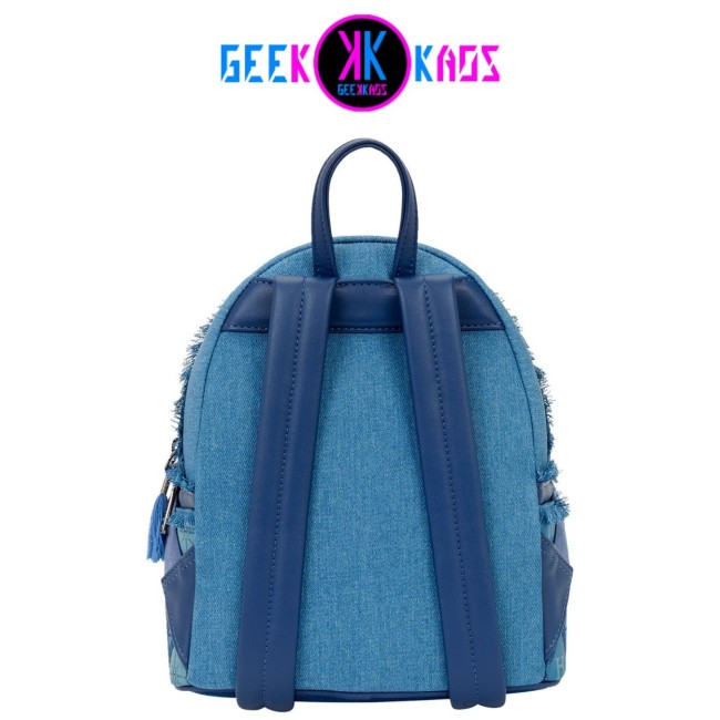 MINI MOCHILA - HARRY POTTER - DENIM - LOUNGEFLY