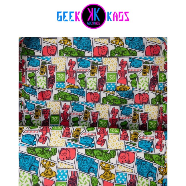 MINI MOCHILA - TOY STORY 30th ANNIVERSARY - WOODY - LOUNGEFLY