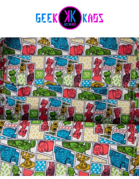 MINI MOCHILA - TOY STORY 30th ANNIVERSARY - WOODY - LOUNGEFLY