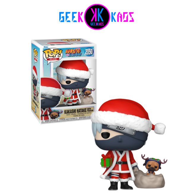 FUNKO POP! PLUS - NARUTO SHIPPUDEN - KAKASHI HATAKE WITH PAKKUN 2050