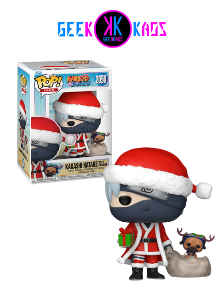 FUNKO POP! PLUS - NARUTO SHIPPUDEN - KAKASHI HATAKE WITH PAKKUN 2050 FUNKO POP! PLUS - NARUTO SHIPPUDEN - KAKASHI HATAKE WITH PAKKUN 2050