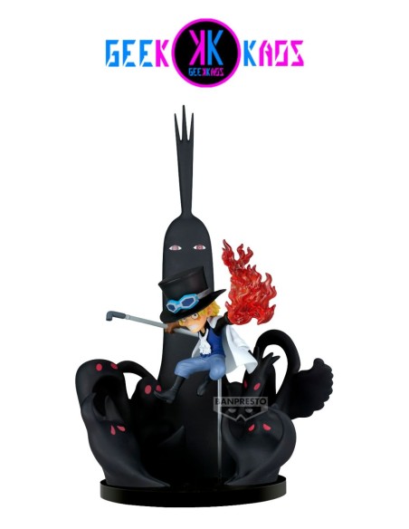 FIGURA - ONE PIECE - SABO VS FIVE ELDERS & IMU, FIGURE WCF SPECIAL - 14CM - BANPRESTO