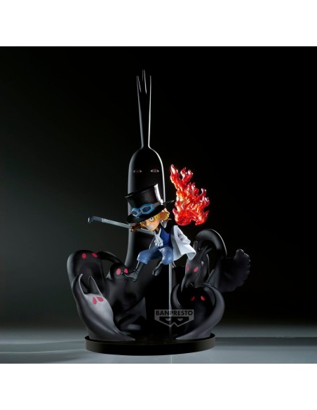 FIGURA - ONE PIECE - SABO VS FIVE ELDERS & IMU, FIGURE WCF SPECIAL - 14CM - BANPRESTO