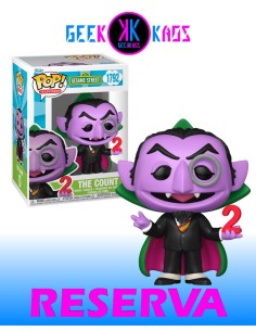 FUNKO POP - SESAME STREET - THE COUNT 1792