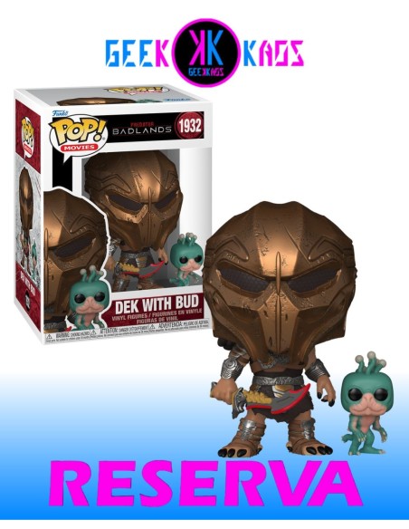 FUNKO POP - PREDATOR BADLANDS - DEK WITH BUD 1932