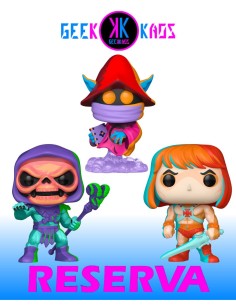 3-PACK - FUNKO POP! MASTERS OF THE UNIVERSE - HE-MAN 1775, SKELETOR 1776, ORKO 1777