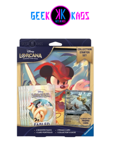 DISNEY LORCANA CHAPTER 9 - FABLED - COLLECTION STARTER SET - INGLES