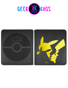 ALBUM TCG - PIKACHU - 12 POCKET - 480 CARTAS - ULTRA PRO