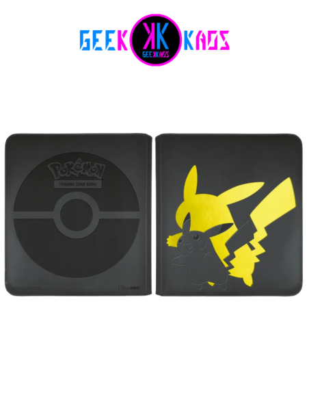 ALBUM TCG - PIKACHU - 12 POCKET - 480 CARTAS - ULTRA PRO