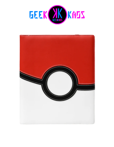 ALBUM TCG - POKEBALL - 9 POCKET - 360 CARTAS - ULTRA PRO PREMIUM