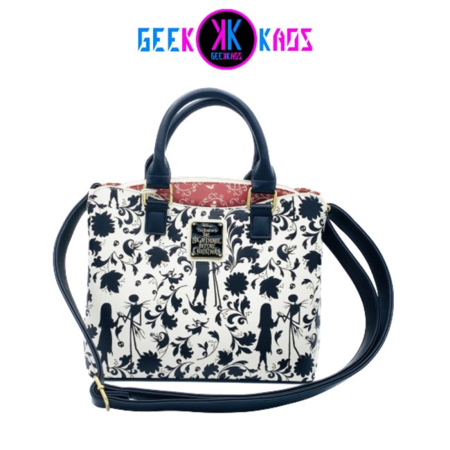 BOLSO BANDOLERA - NIGHTMARE BEFORE CHRISTMAS - SILHOUETTE - LOUNGEFLY