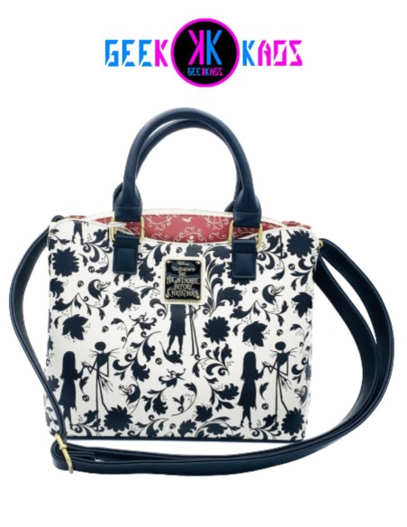BOLSO BANDOLERA - NIGHTMARE BEFORE CHRISTMAS - SILHOUETTE - LOUNGEFLY