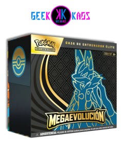POKEMON TCG -  CAJA ELITE MEGA EVOLUCIONES LUCARIO ETB ( ESPAÑOL )