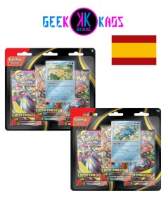 POKEMON TCG - BLISATER 3 SOBRES MEGA EVOLUCIONES (1 UND)- ESPAÑOL