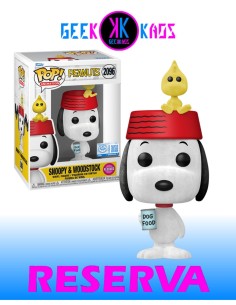 FUNKO POP! - PEANUTS - SNOOPY & WOODSTOCK 2096 (SE) (FLOCKED)