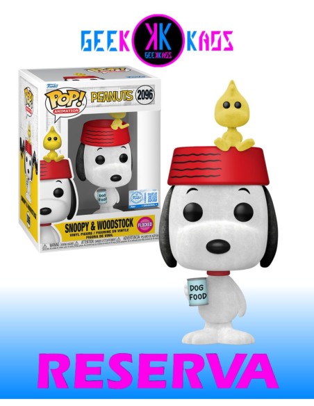 FUNKO POP! - PEANUTS - SNOOPY & WOODSTOCK 2096 (SE) (FLOCKED)