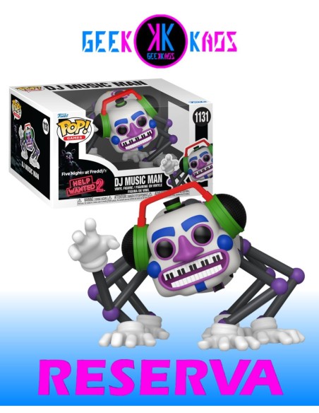 FUNKO POP! - FIVE NIGHTS AT FREDDY´S - DJ MUSIC MAN 1131