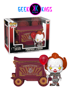 FUNKO POP! TOWN - IT: WELCOME TO DERRY - PENNYWISE & WAGON 49