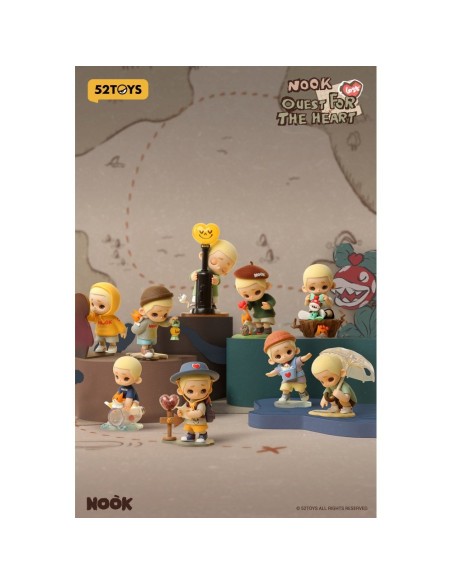 FIGURA MYSTERY - 52TOYS -  NOOK - QUEST FOR THE HEART