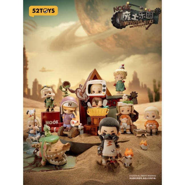 FIGURA MYSTERY - 52TOYS -  NOOK - WASTELAND PARK
