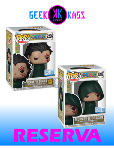 FUNKO POP! - ONE PIECE - MONKEY D. DRAGON 2206 (SE) (BUNDLE)