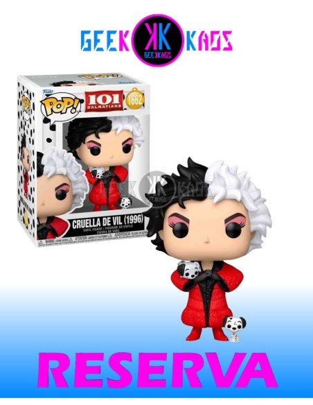 FUNKO POP - 101 DALMATIANS - CRUELA DE VIL (1996)  1662