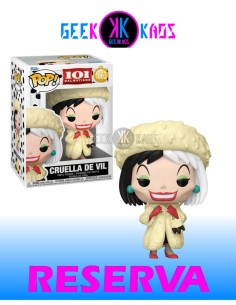 FUNKO POP - 101 DALMATIANS - CRUELA DE VIL 1663