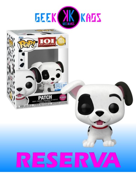 FUNKO POP - 101 DALMATIANS - PATCH 1684 (SE) (FLOCKED)