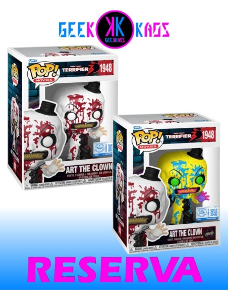 FUNKO POP! - TERRIFIER 3 - ART THE CLOWN 1948 (SE) (BUNDLE)